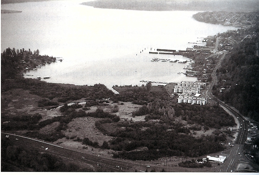 Yarrow Bay, facing Kirkland from the south